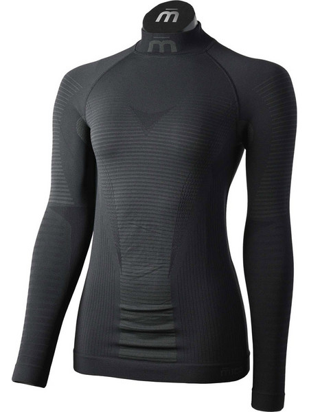 MICO 1856 Warm Control Skintech - Γυναικείο ισοθερμικό long sleeves - Black