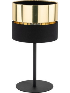 Επιτραπέζιο Φωτιστικό 1xE27 Μαύρο-Χρυσό 16051 Hilton TK Lighting-16051-Μαύρο-Χρυσό 16051