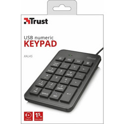Trust 22221 Black Αριθμητικό Πληκτρολόγιο