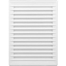 Σχάρα εξαερισμού EDM 87733 Λευκό 13,7 x 20,7 cm Δίχτυ για κουνουπιέρες