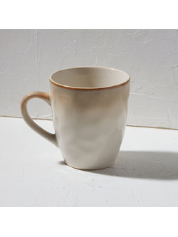 Estia ESTIA ΚΟΥΠΑ ΚΑΦΕ VIGNETTE STONEWARE 400ml IVORY