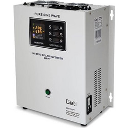 GETI PV Inverter Backup power 700W wallmout, adjustable priority PV / AC / Battery (1000VA) (GEP701PV)