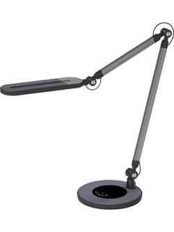 ΦΩΤΙΣΤΙΚΟ ΓΡΑΦΕΙΟΥ LED FB94462.02 ΜΑΥΡΟ-ΓΚΡΙ ABS 57,4x51,1Υεκ