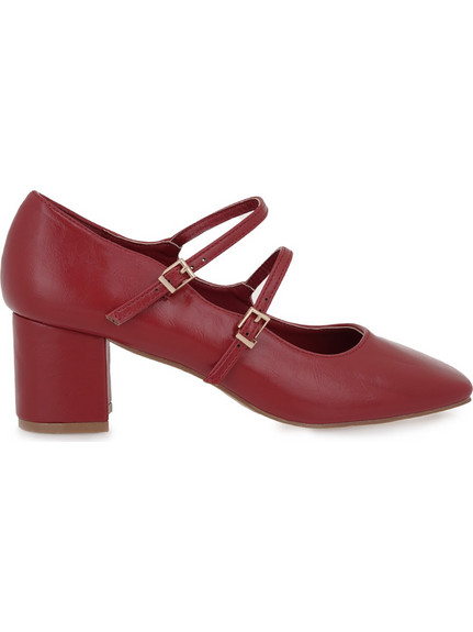 Loevah Mary Jane T119X0793701 Γόβες Κόκκινες BZY9079-RED