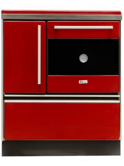 Thermo Royal 720 Red Ατσάλινη Ξυλόσομπα με Φούρνο 14kW