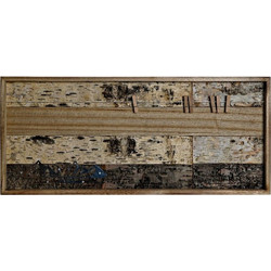 Κορνίζες DKD Home Decor Καφέ Ξύλο Ξύλο MDF Φυσικό 55 x 2,5 x 24 cm (12 Μονάδες)