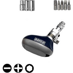 SAVCO AV-302 Κατσαβίδι Καστάνιας Νάνος 1/4" (9 τεμ)