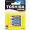 Toshiba Alkaline AAA 4τμχ