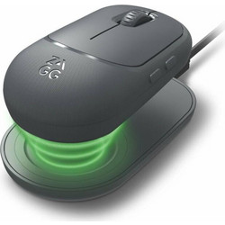 Zagg Pro Mouse Qi Ασύρματο Ποντίκι Space Grey