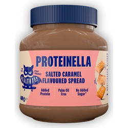 Healthy Co Proteinella Salted Caramel Κρέμα Αλατισμένης Καραμέλας με Έξτρα Πρωτεϊνη Χωρίς Προσθήκη Ζάχαρης 360gr Ημ/νία Λήξης 11/26