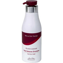 Mon Platin Black Caviar Total Clean Σαμπουάν κατά της Ξηροδερμίας & της Πιτυρίδας για Λιπαρά Μαλλιά 500ml