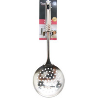 Κουτάλα Τρυπητή Inox 35cm VC022 VIOSARP για Στράγγισμα & Σερβίρισμα