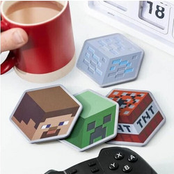 Minecraft Metal Coasters Videogames NEW