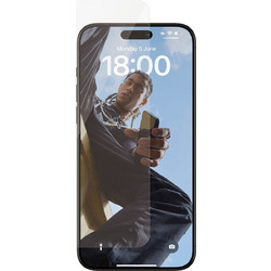 PanzerGlass Safe Ultra-Wide Fit Tempered Glass (iPhone 15 Pro Max)