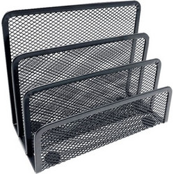 Θήκη Φακέλων Μεταλλική Metron 17.3x8.3x13.5cm - Μαύρη 471.092981