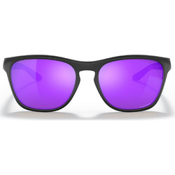 Oakley OO9479 03 Ανδρικά Γυαλιά Ηλίου Τετράγωνα Κοκάλινα Μαύρα με Μώβ Καθρέπτη Φακό