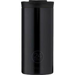 24Bottles Travel Tumbler Tuxedo Black 600ml