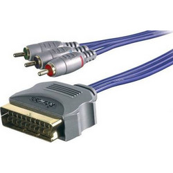 VIVANCO SCART TO 3xRCA CABLE VIVANCO 2m AUDIO / VIDEO CONNECTION