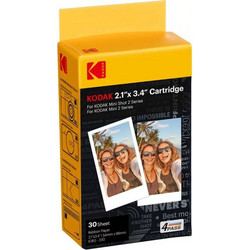 Kodak 30 Photo Cartridge for Mini Shot Combo Printers and Cameras C210/C210R (5.3 x 8.6 cm)