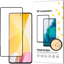Wozinsky Tempered Glass - Τζαμάκι Προστασίας Full Glue για Xiaomi 12 Lite - Μαύρο