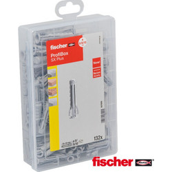 Fischer 567896 Σετ ναιλον βύσματα 6 8 10 Sx Plus 132τεμ