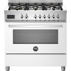 Bertazzoni PRO96L1EBIT Κουζίνα Ηλεκτρική 86lt με Εστίες Αερίου 89.5cm