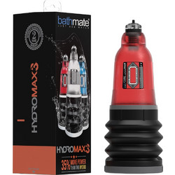 Bathmate Hydromax3 Τρόμπα Πέους Κόκκινη