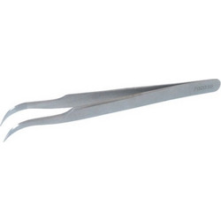 Tweezer Angled Stainless Steel 120mm