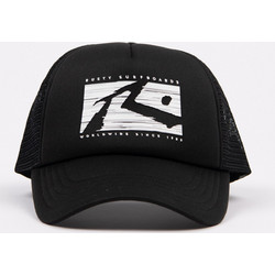 Rusty R Dot Trucker Καπέλο Jockey Υφασμάτινο Μαύρο