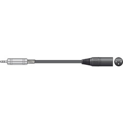 Citronic S3J-XM050 Καλώδιο Ήχου 3.5mm TRS Jack Plug - XLR Male 0.5m