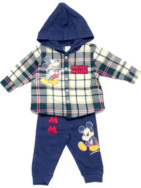 Μπλούζα με Κουκούλα και Παντελόνι Mickey 8060251