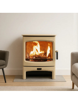 Charnwood Aire 7 Low Stand Almond Ξυλόσομπα