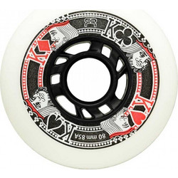 FR - QUAD STREET KINGS WHEELS 62mm/82A x4 White