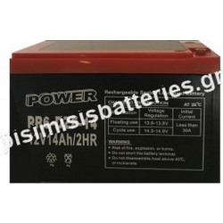 Μπαταρία AGM Extra Heavy Duty Boost & E-Bike Power PR6-DZF-14 12V 14Ah