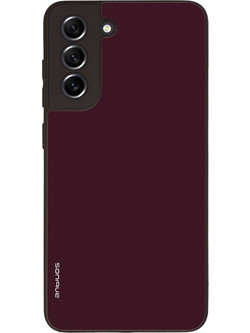 Sonique ColorBloc Back Cover Burgundy (Samsung Galaxy S21 FE)