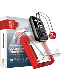 Tempered Glass Apple Watch 11 / 10 42mm Rosso with Installation Tray Αντιχαρακτικό Γυαλί Προστασίας Οθόνης 2 Τεμάχια - Black (8719246474439)