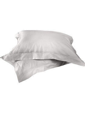 Guy Laroche Μαξιλαροθήκη Silky Silver Ζεύγος 52 x 72 Oxford