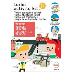 Παιδικό Σετ Δραστηριοτήτων Makii Turbo- Κυκλοφορία 14,8 x 21 εκ