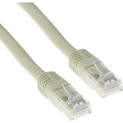 Intronics U/UTP Cat.5e Καλώδιο Δικτύου Ethernet 0.25m White