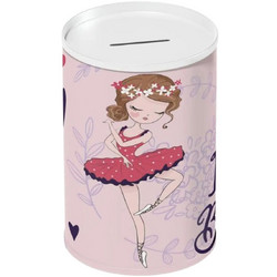 Must Κουμπαράς Μεταλλικός I Love Ballet (0586485-2)