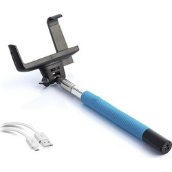 Μονόποδας για Selfies Bluetooth, Λευκό