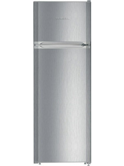 Liebherr CTPel 251 Δίπορτο Ψυγείο 270lt Υ157.1xΠ55xΒ63cm Inox