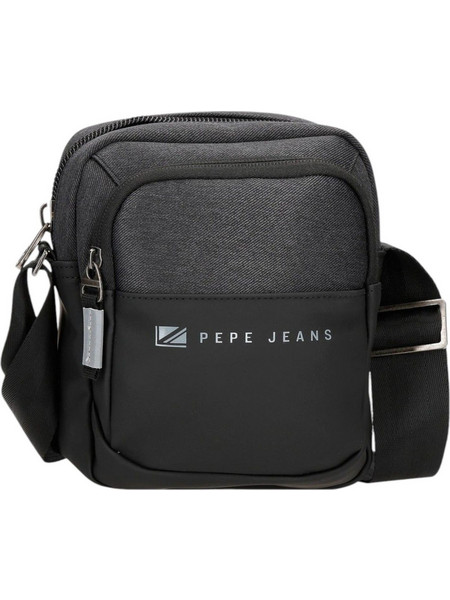 Pepe Jeans Ανδρική Τσάντα Ώμου / Χιαστί Μαύρη 7125231-999