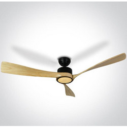 ΑΝΕΜΙΣΤΗΡΑΣ ΟΡΟΦΗΣ LED 22 CCT Φ.132cm Ν. 6314L-B-V