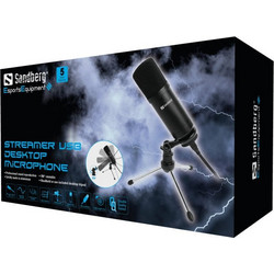 Sandberg Streamer USB Desk Microphone 126-09