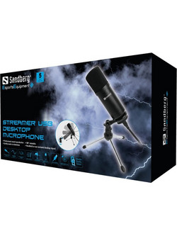 Sandberg Streamer USB Desk Microphone 126-09