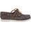 Chicago Ανδρικά Μοκασίνια Boat Shoes Καστόρινα Ανθρακί 820