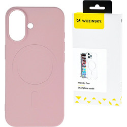 Wozinsky Silicone Case Magsafe Magnetic Case Pink (Samsung Galaxy S25 Ultra)
