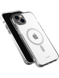 Moshi iGlaze Back Cover with MagSafe Black (iPhone 14 Plus)