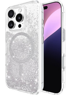 Case-Mate Waterfall MagSafe - Case for iPhone 16 Pro (Silver) - (CM054602)